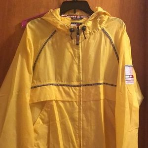 *SOLD* Yellow Tommy Hilfiger Windbreaker!